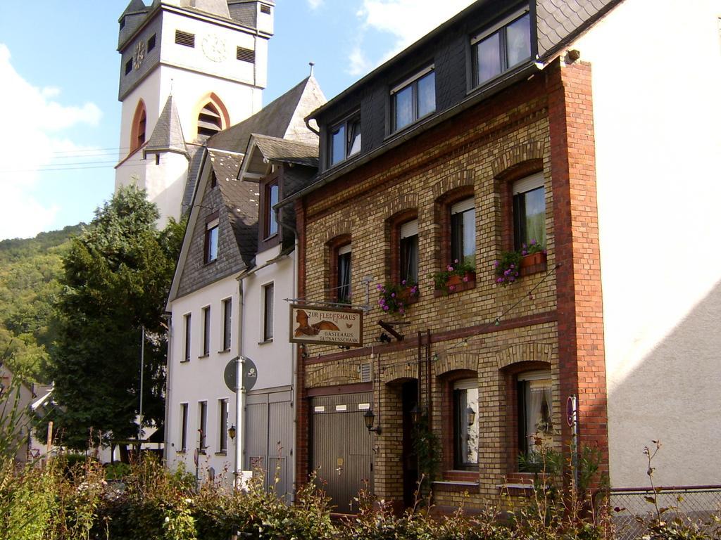 Hotel Zur Fledermaus Bacharach Exterior foto